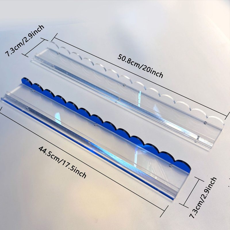 Acrylic Mahjong Pushers Magnetic Wave Pushers Available in Five Colors