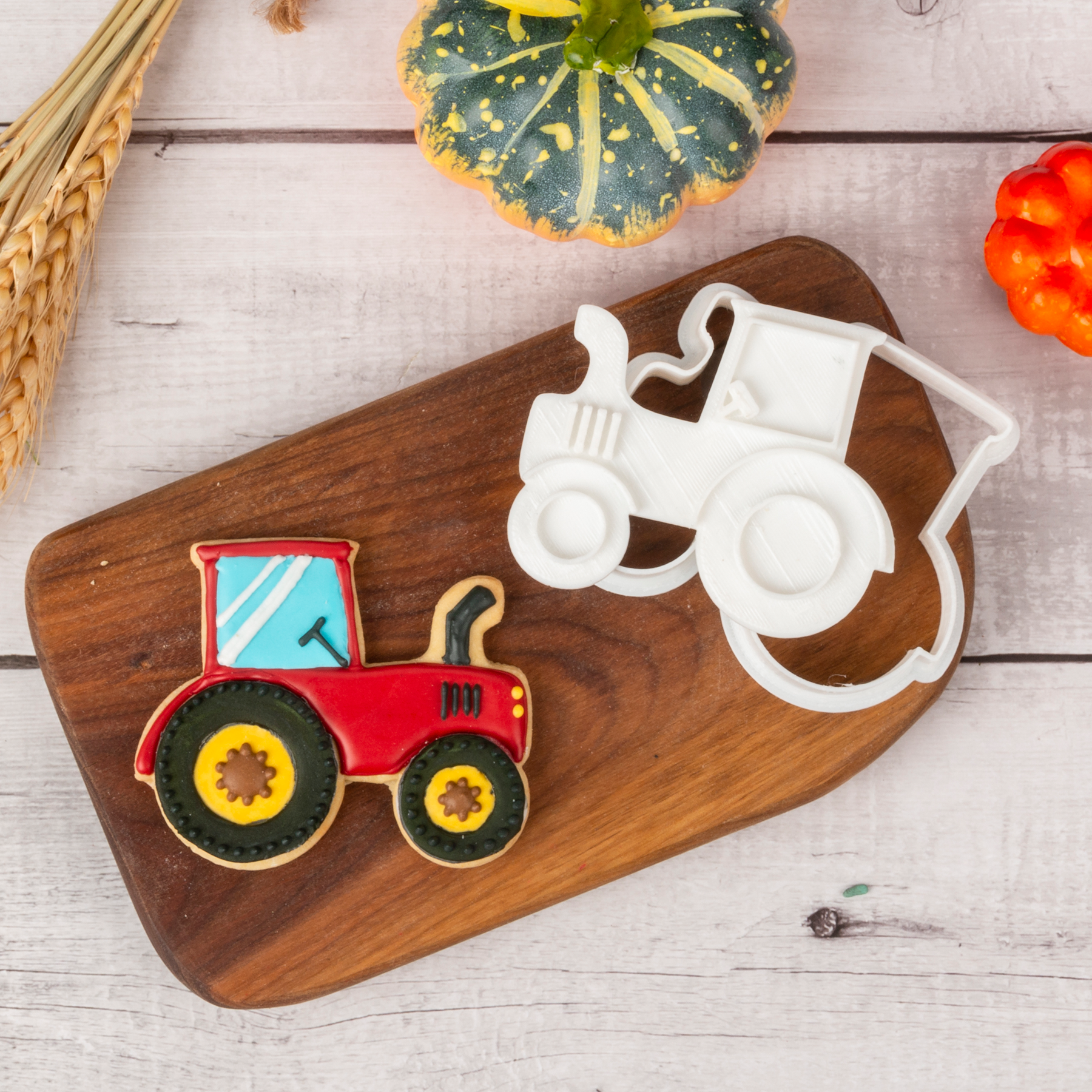 Cow Sheep Rooster Hen Chickens Rabbit Goose Cookie Cutters Cookie Stamp Cookie Molds Home Cookie Cutters