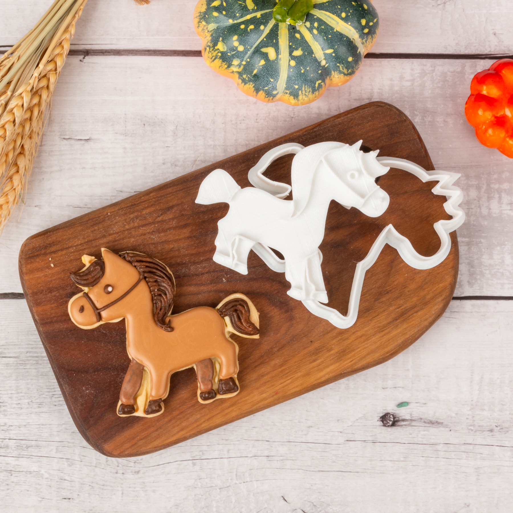 Cow Sheep Rooster Hen Chickens Rabbit Goose Cookie Cutters Cookie Stamp Cookie Molds Home Cookie Cutters