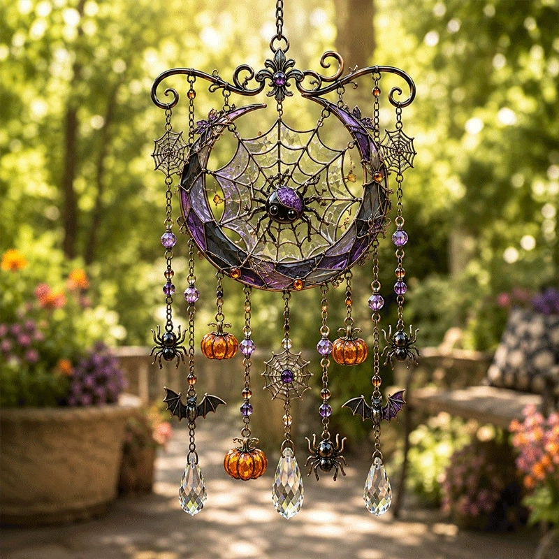 Halloween Wind Chimes Sun Catcher Wind Chimes Halloween Designs Halloween Gifts