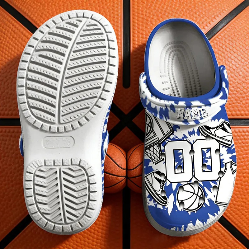 Personalized Basketball Crocs with Custom Name and Number for a Standout Look