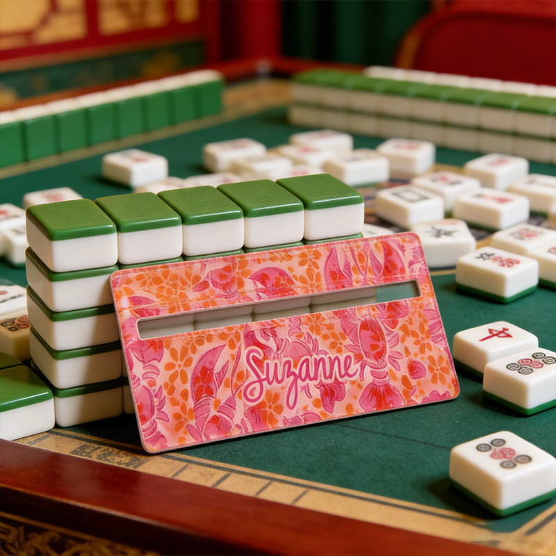 Personalized Mahjong Line Reader Tropical Vacation Style Mahjong Accessories Custom Mahjong Gifts Mahjong Line Finder Mahjong Lover Gift Mahjong Gift 