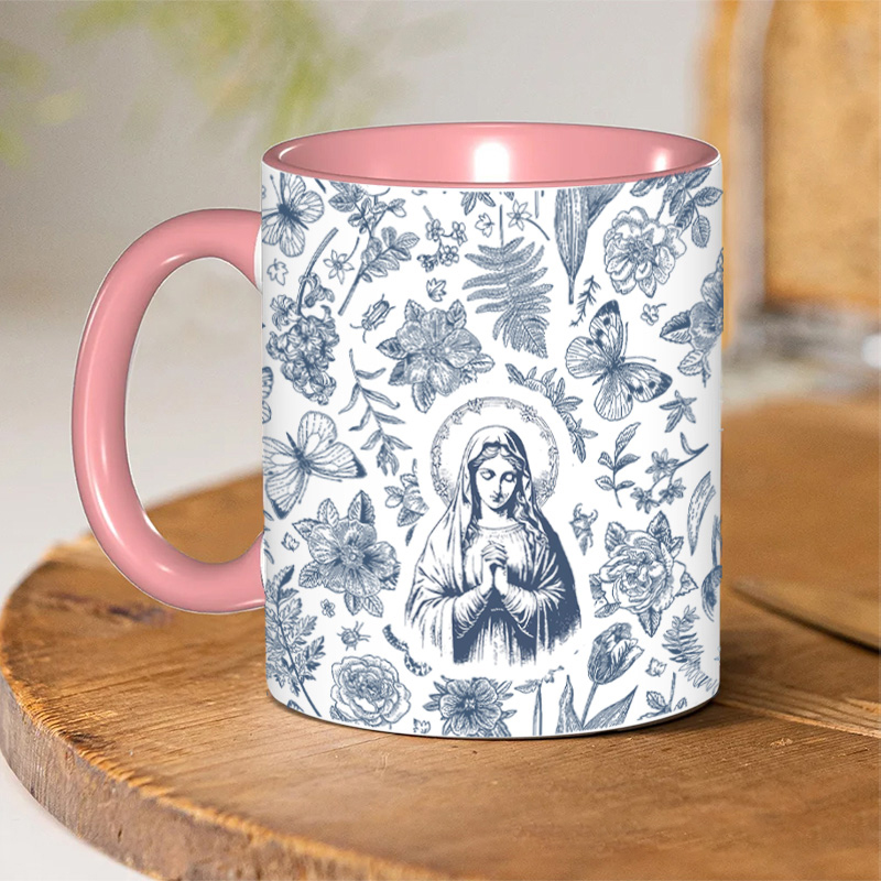 Personalized Armor of God for Football Ceramic Mug with Name Religious Inspirational Gift for Christians