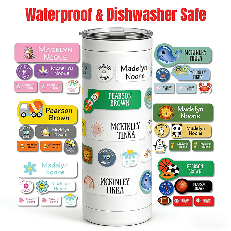 Personalized Waterproof Name Labels  Dishwasher Safe Labels Name Labels For Daycare  Personalized Waterproof Labels  Baby Bottle Labels