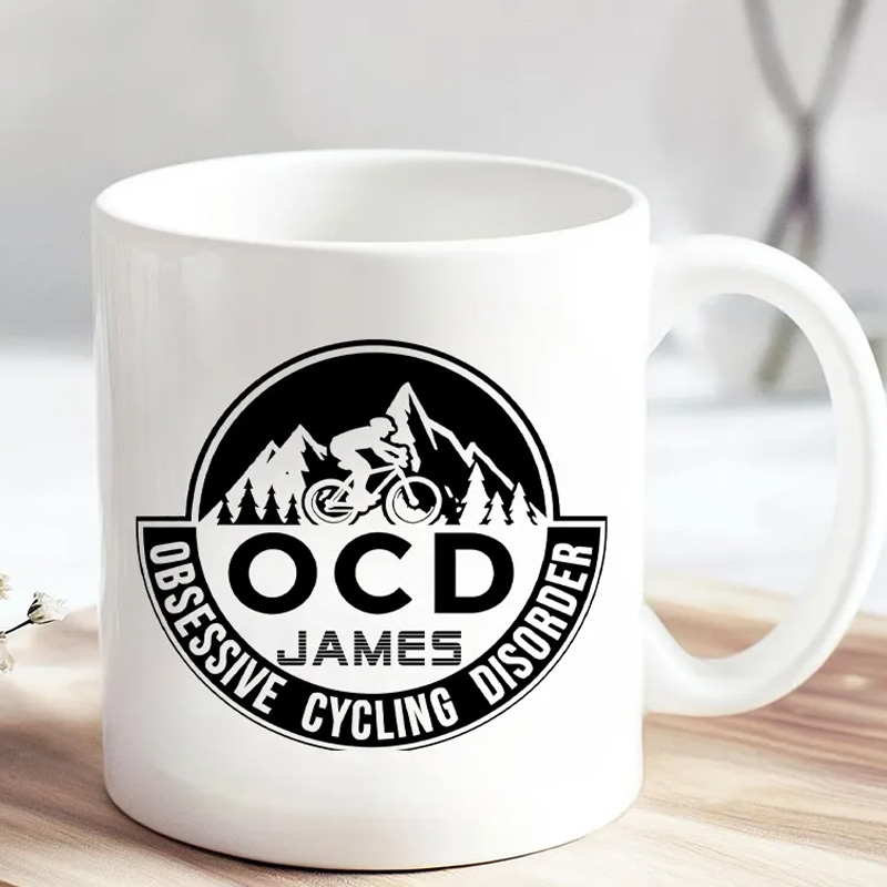 Personalized Funny Cycling Mug Cycling Coffee Mug Cycling Gift Bicycle Mug Bicycle Coffee Mug Bicycle Gift Gift for Biker Biking Mug Biking for Cyclistsfor Biker Cycling Riding Lovers