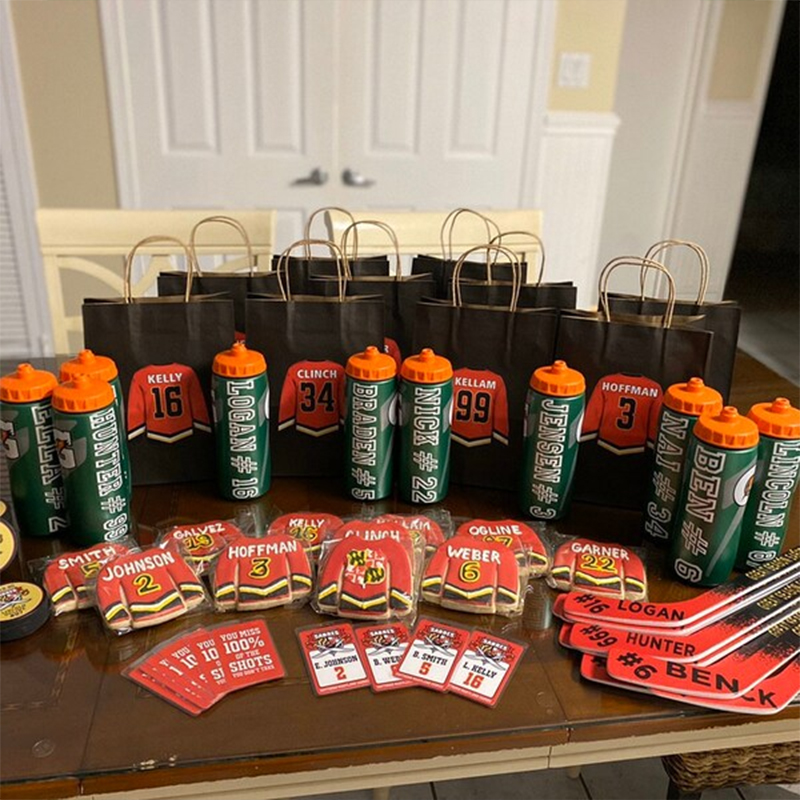 Personalized Custom Gatorade Bottle with Name Team Gift Birthday Party Favor Basketball Football Baseball Soccer Volleyball Lacrosse Hockey