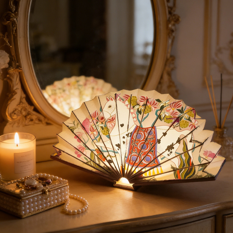 Personalized Horse Paper Flower Lamp for Unique Home Decor Night Light Floral Decor Gift for Equestrian Riding Lovers