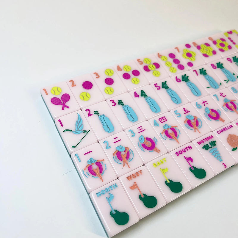 [Copy][Copy]Personalized Golf Themed Mahjong Mat, Custom Golf Mahjongg Table Pad, Gift for Golf and Mah jong Lovers