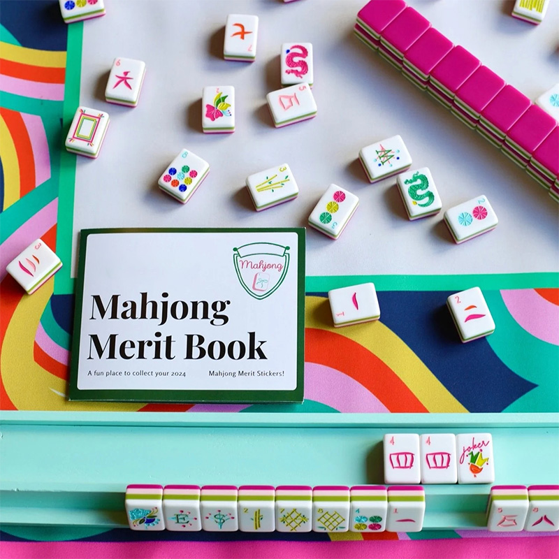 [Copy]Personalized Mahjong Line Marker Scalloped Custom Mahjong Gift Mahjong Line Reader Custom Mahjong Line Finder Mah Jongg Lover Gift