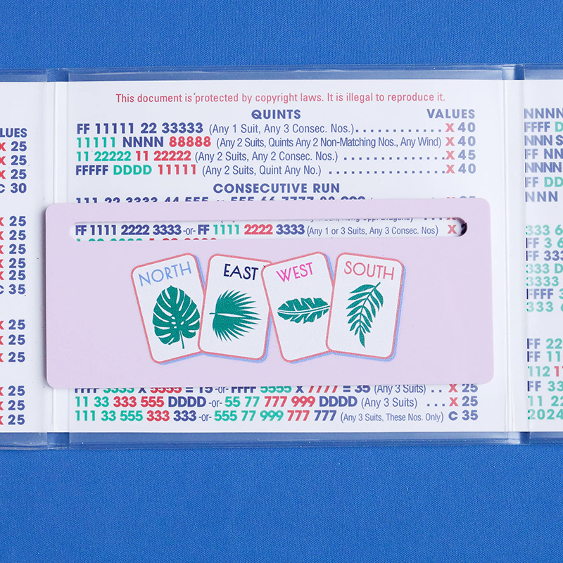 WINDS IN LILAC-Mahjong Line Reader Gifts Mahjong Accessories Mahjong Line Finder Mahjong Lover Gift