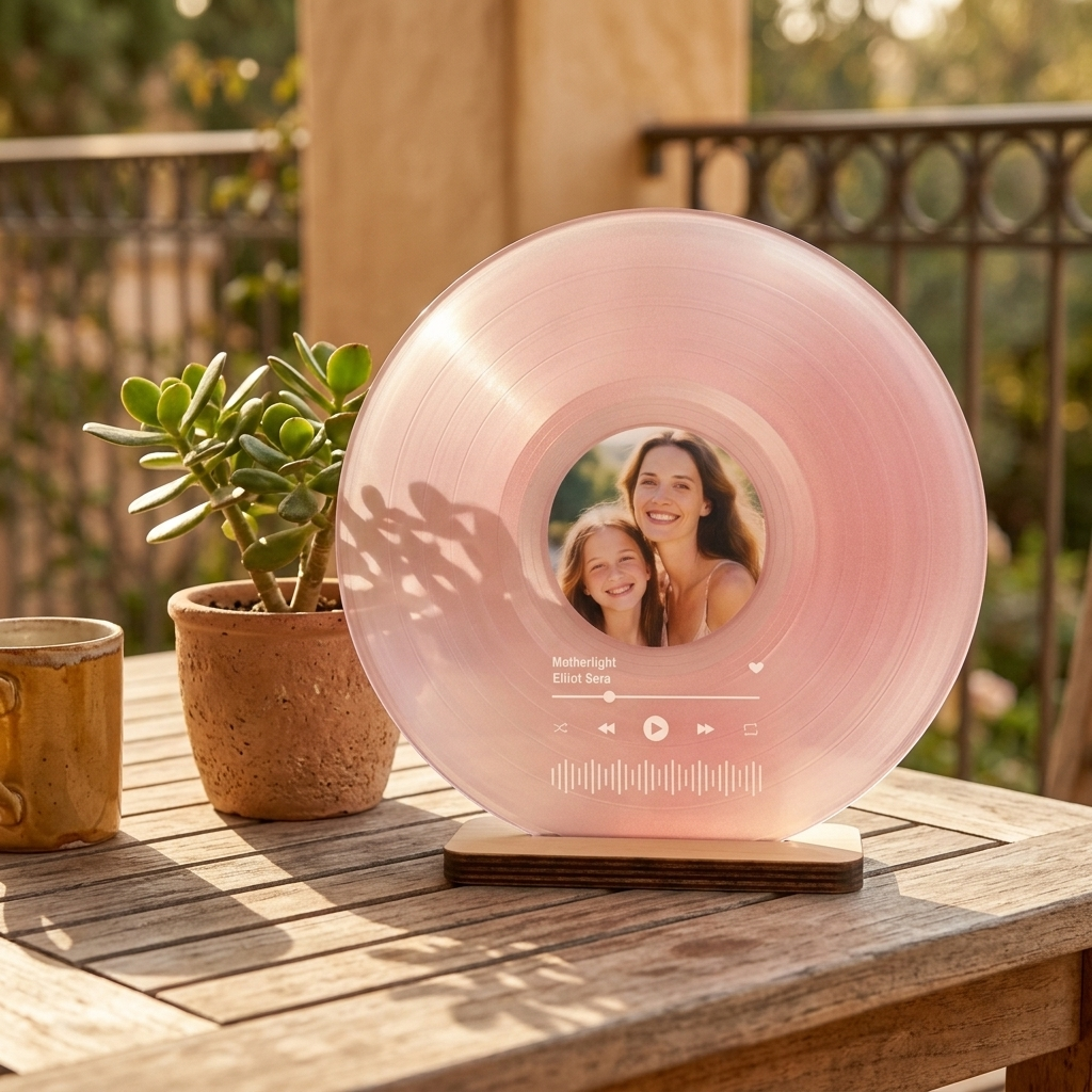 Personalized Mother's Day Record Photo Ornaments Custom Phote Capture Heartwarming Moments Gift for Mom