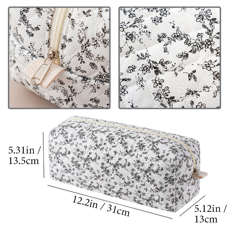 Personalized Embroidered Crochet Tool Storage Bag Custom Crochet Tool Storage Bag Floral Crochet Tool Storage Bag Women Bag
