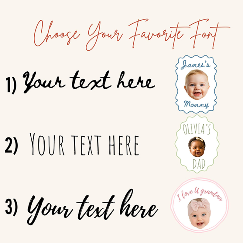 Personalized Baby Face Photo Mug Custom Baby Picture Coffee Cup New Grandparents Gift First Time Grandma Grandpa Keepsake Mug Gift