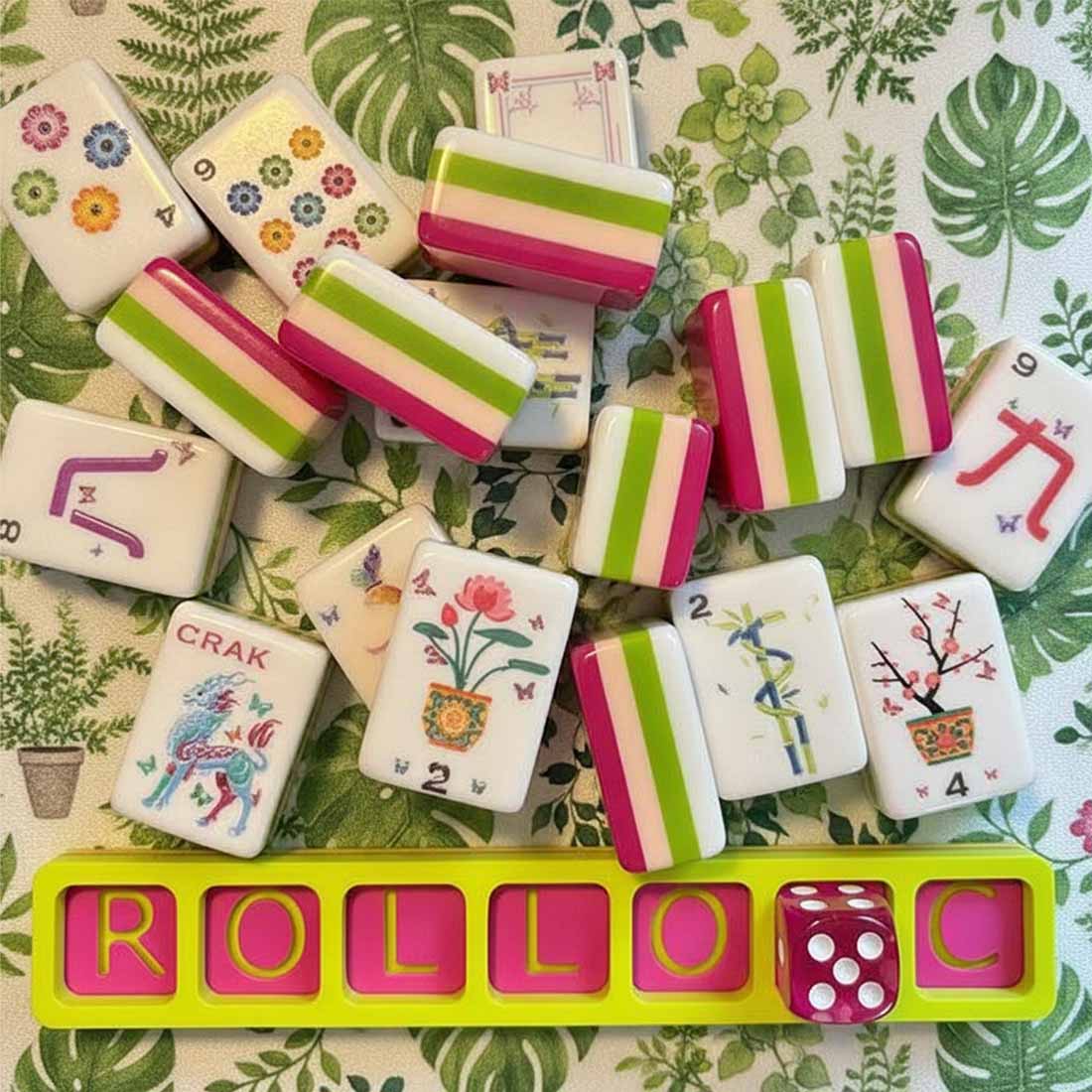 Personalized Mahjong Charleston Tracker 3D Printed Passing Guide Tool American Mahjong Accessory