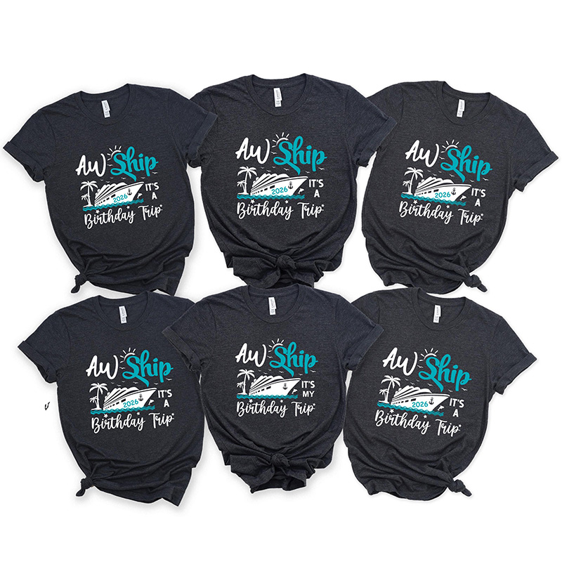 Personalized Family Cruise Trip Shirt Custom Matching Cruise Tees with Names Gift Family Vacation Tee Gift for Family Travel