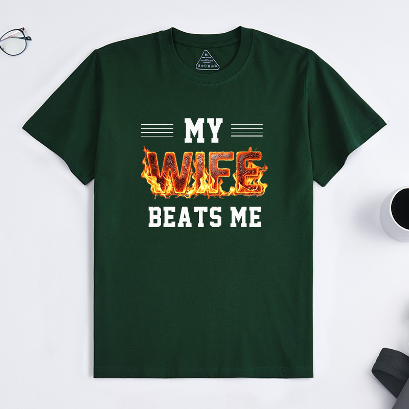 Personalized My Wife Beats Me Shirt Vintage Husband And Wife Shirts Husband Shirt For Men Funny Husband Shirt Funny Husband Gift