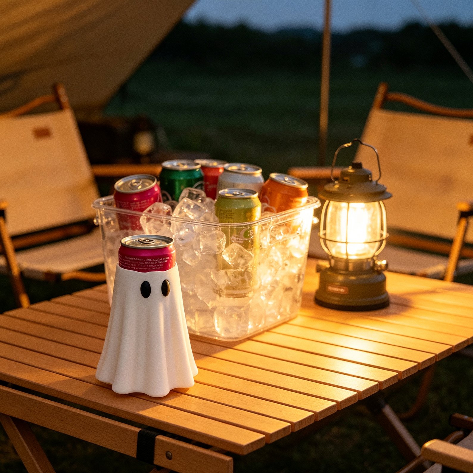 Ghost Can Sleeve Bundle and Can Opener