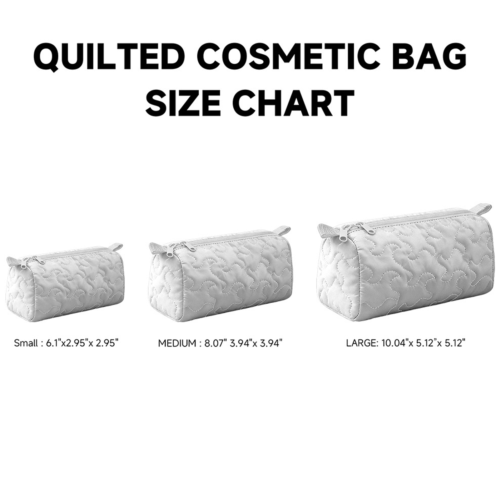 Flower Cart Bus Storage Bag Quilted Makeup Bag Suitable for Makeup Brushes Gift for Her