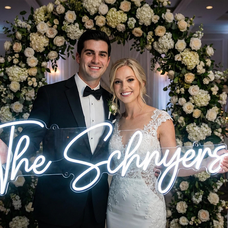Personalized Wedding Neon Sign Name Neon Sign LED Neon Sign Bridesmaids Gifts