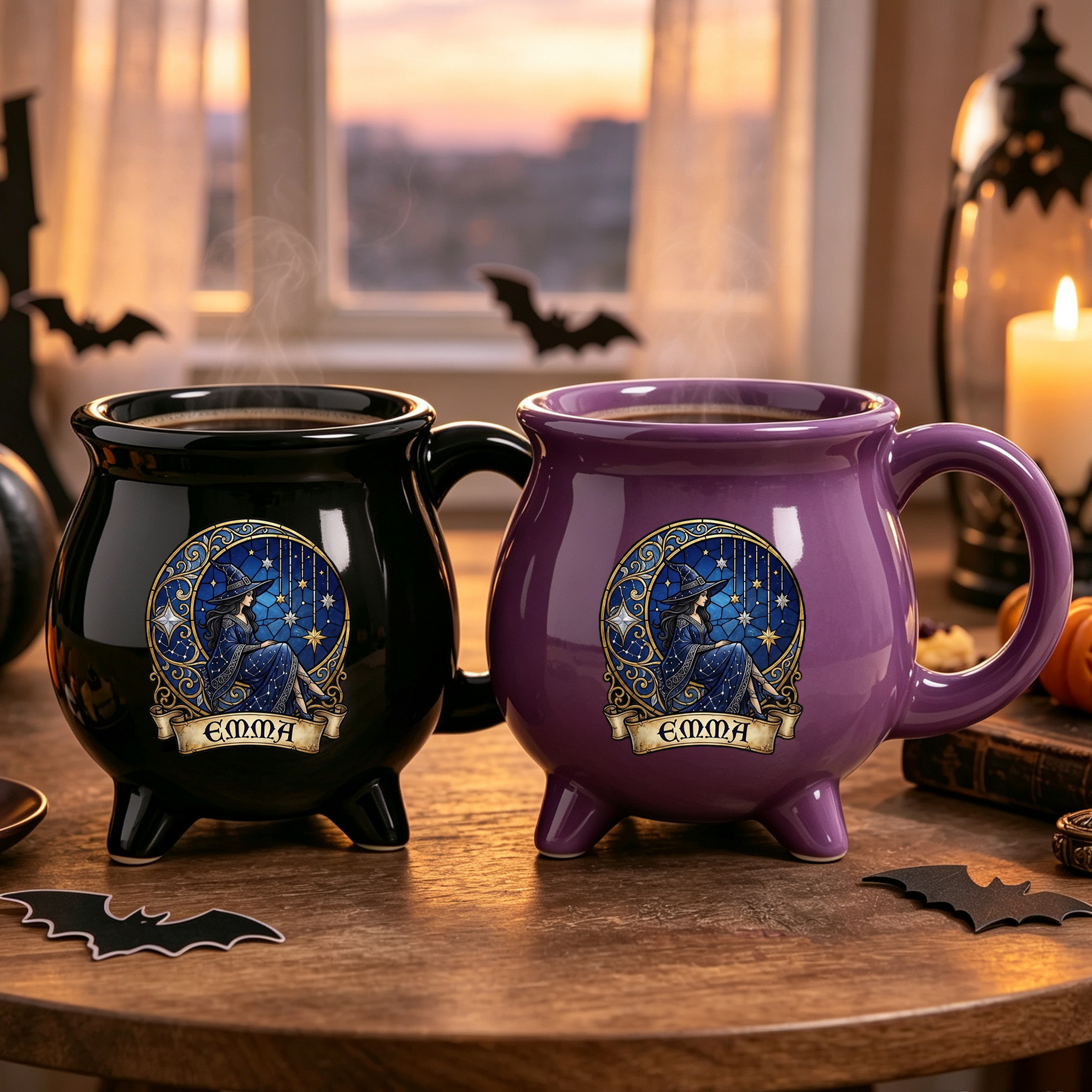 Personalized Witchy Cauldron Coffee Mug Halloween Gifts For Witch Moonlit Witch Vibes