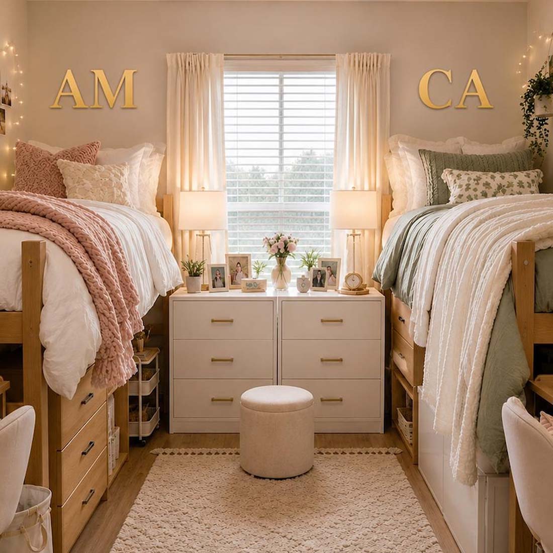Custom Dorm Room Decor Laser Cut Name sign Acrylic Letter Name Back to school Gifts Preppy College decor