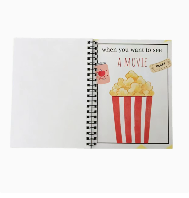 Printed Christmas Gift Card Book, Christmas Gift For Teen, Gift For Teenage Boy, Gift For Kids, For Adult Children, Gift Card Photo Album