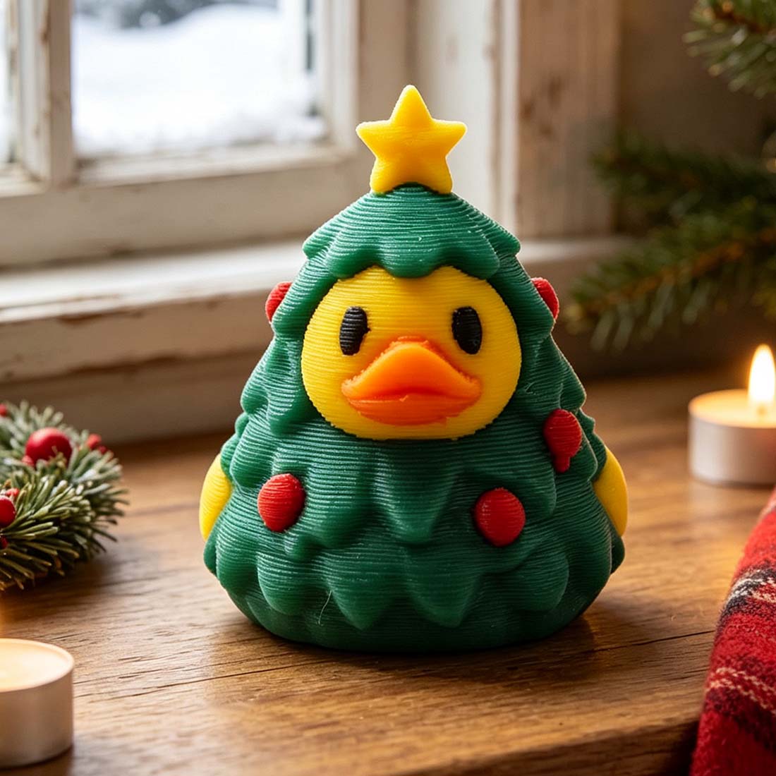 Mini Christmas Tree Duck Christmas Cruise Duck Mini Holiday Duck