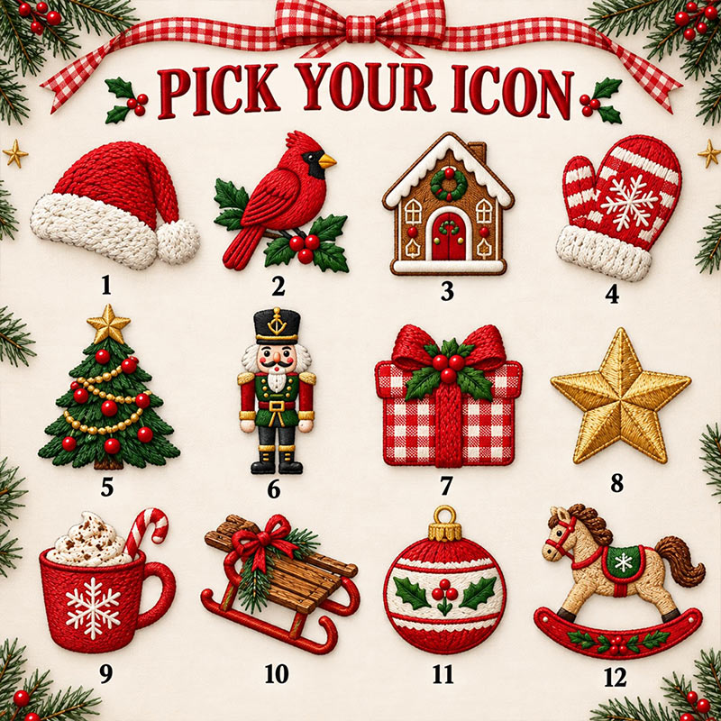 Personalized Embroidered Christmas Stocking Custom Name Mini Stocking Ornament Family Christmas Decor Family Stocking Gift