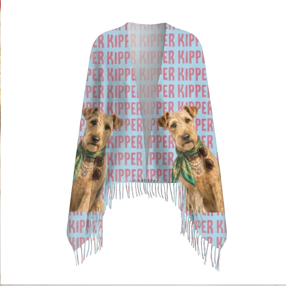 Personalized Scarf Pet Lover Watercolor Pet Lover Gift