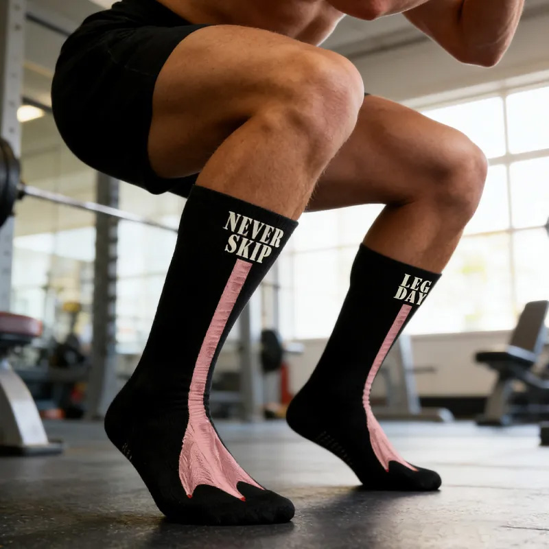 Personalized Gym Humour Socks Workout Buddy Fun Printed Designer Footwear Gift Perfect Gift for Your Loved One Who Enjoys Fitness Birthday Christmas Gift ideas for Gym Lovers