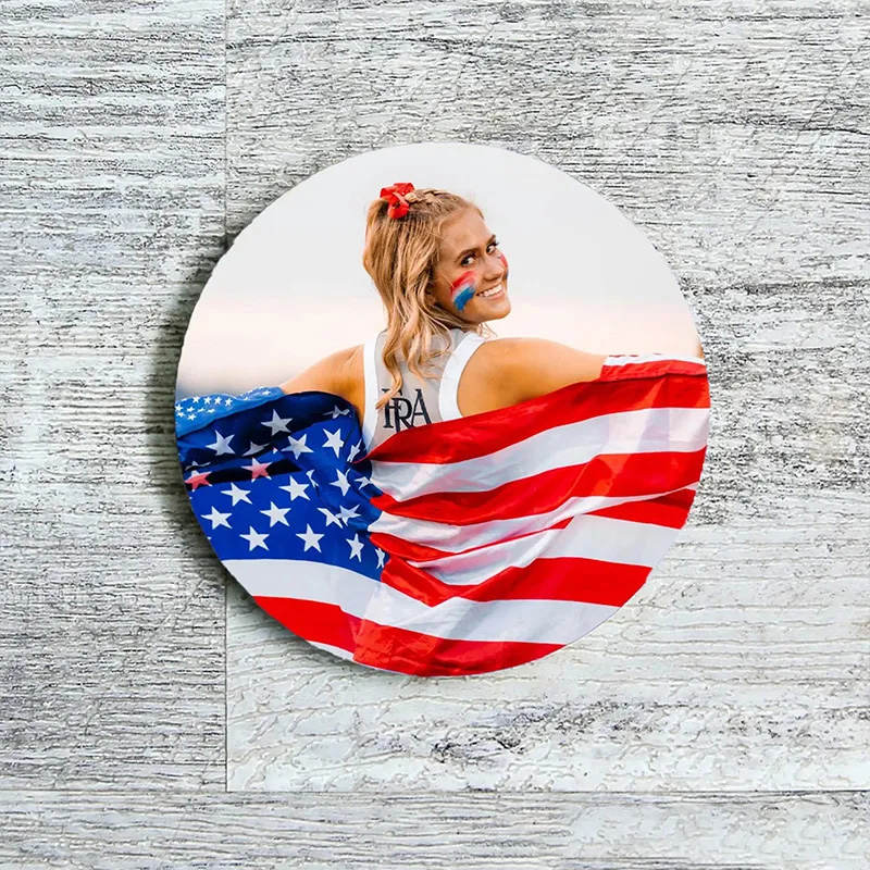 Personalized Sport Design Button Pin with Custom Photo,Showcase Your MVP