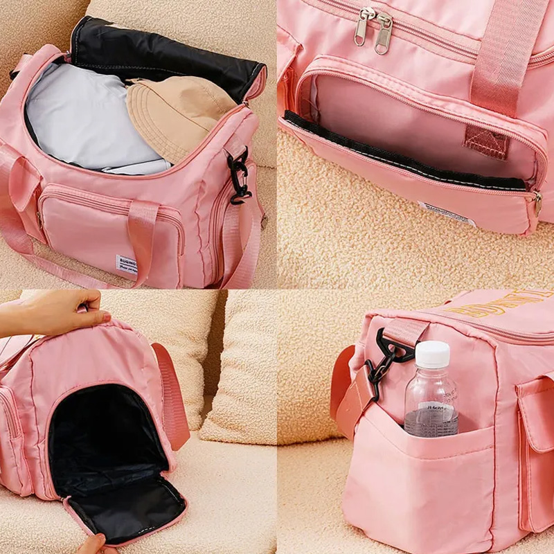 Personalized Horse Riding Duffle Bag Waterproof Equestrian Multi Compartment Travel Bag with Name and Shoulder Strap Travel Accessories Birthday Gift Overnight Bag Gift for Horse Lovers Riding Lovers Equestrian Lovers