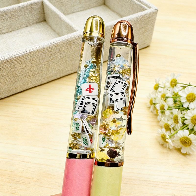 Fancy Mahjong Float Pen Mahjong Unique Handcrafted Pen