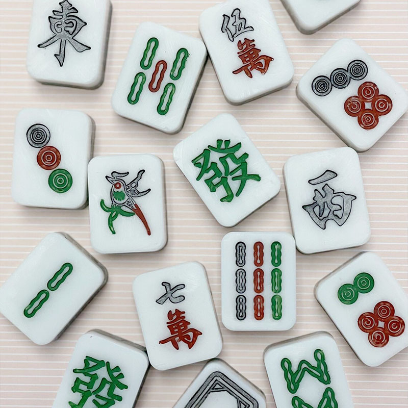 Mahjong Tile Soap Set Customizable Vegan Guest Soaps