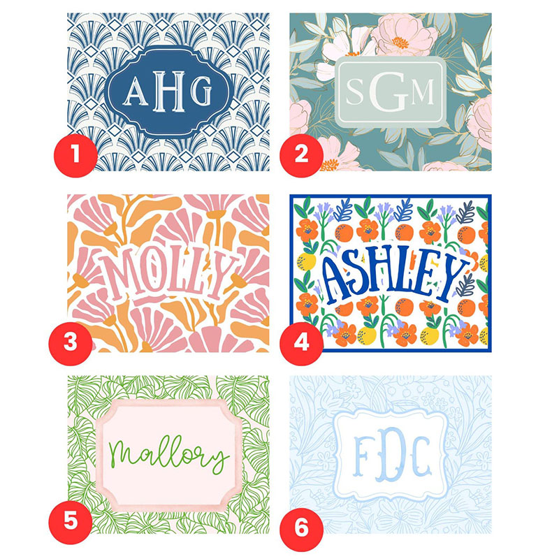 Personalized Mahjong Card Cover and Plastic Sleeve for Large Card National Mahjong League Card Protector Custom Monogram Mahjong Gift