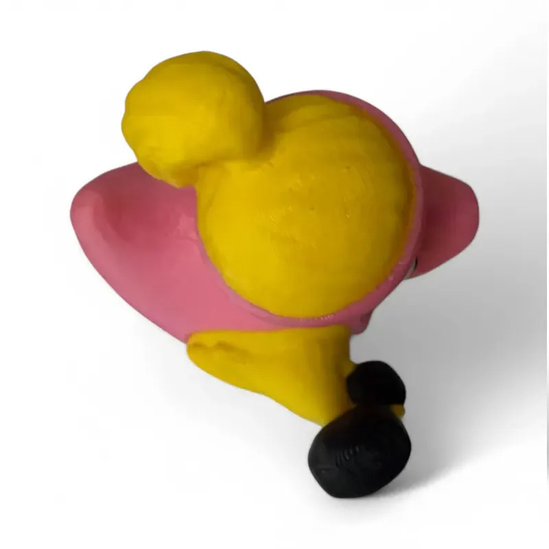 Personalized 3D Printed Gym Girl Duck Desk Decor Birthday Hilarious Fitness Gift for Friends Gym Rat Gym Lovers