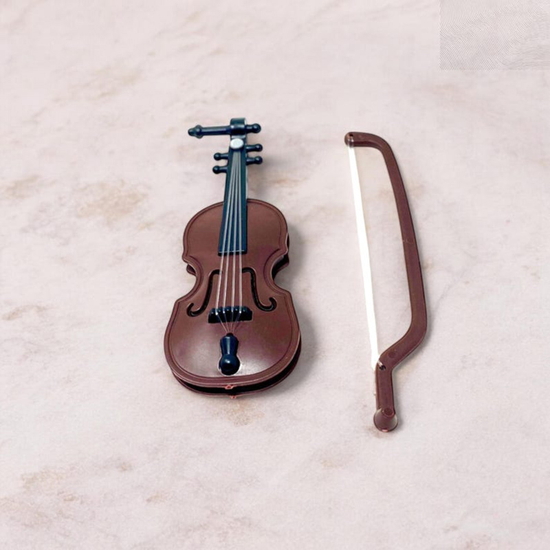 Personalized World's Tiniest Violin Funny Gift Customize the Back with Name or Text White Elephant Gifts Mini Novelty Joke World Smallest Violin for Kids Music Lovers Friends for Birthday Christmas Performance