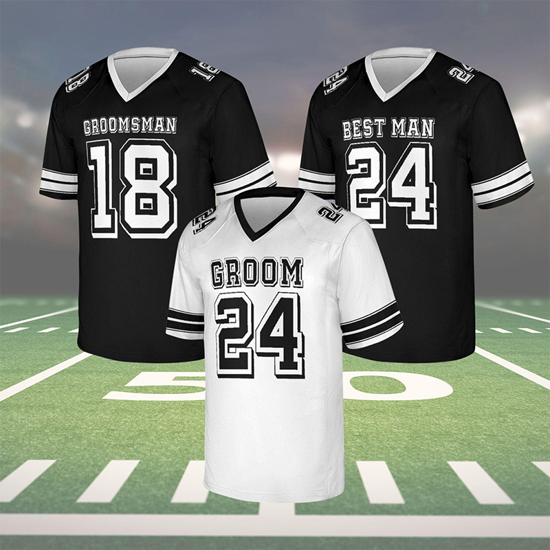 Personalized Groom & Groomsmen Jersey Shirt Bachelor Party Jersey Personalized Name and Number Jersey Groomsmen Proposal Best Man Gift For Him