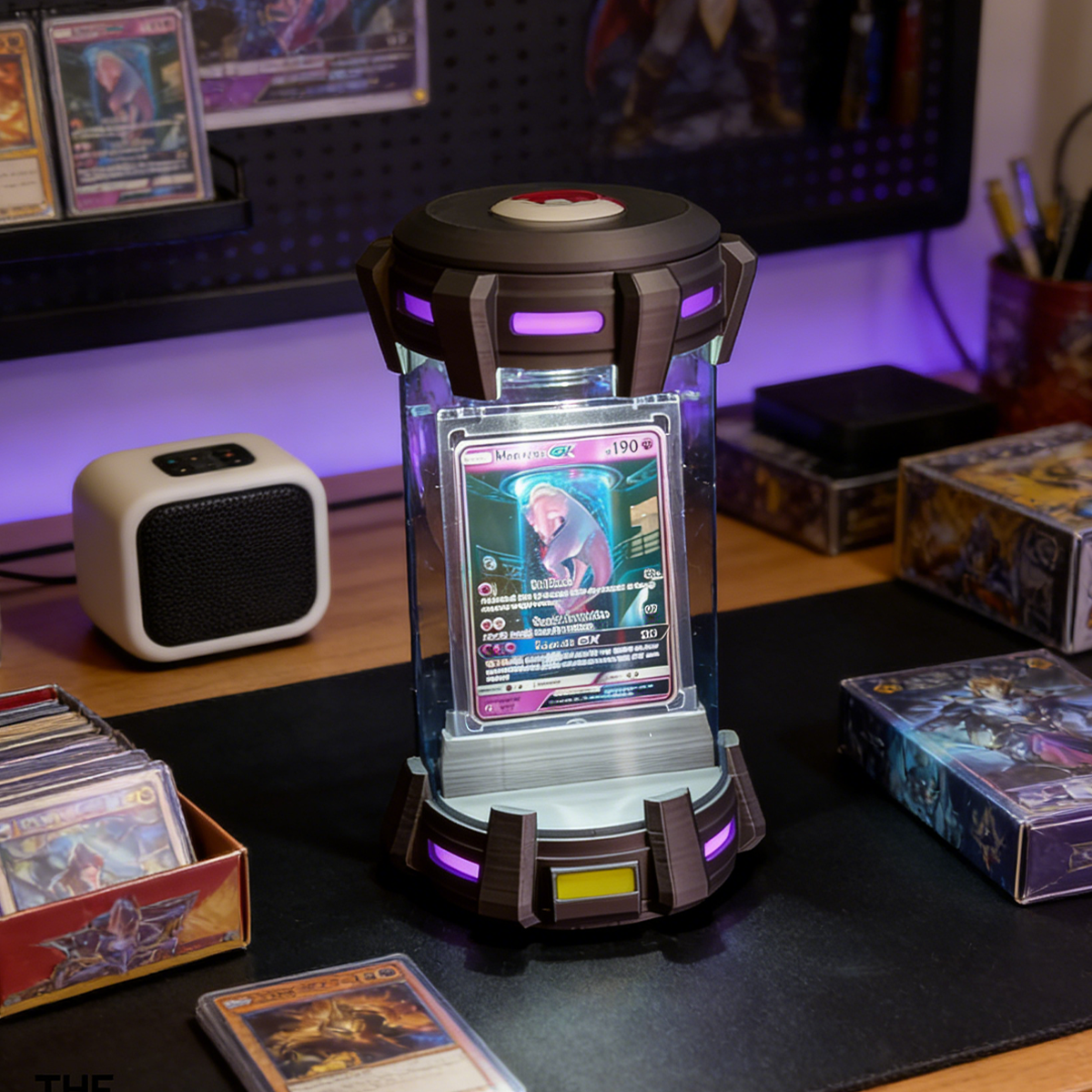 [Copy]Personalized Question Block TCG Deck Box & Dice Cup 3D Printed Card Storage Gaming Accessory