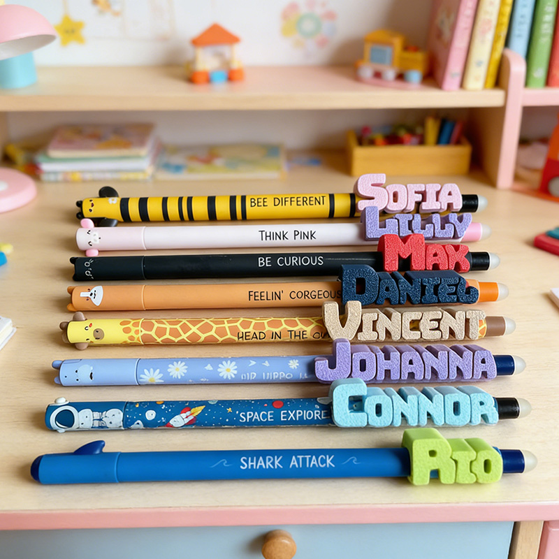 Personalized Clip with/without LEGAMI pen gift for kids perfect for starting school for the school cone as a birthday present or souvenir