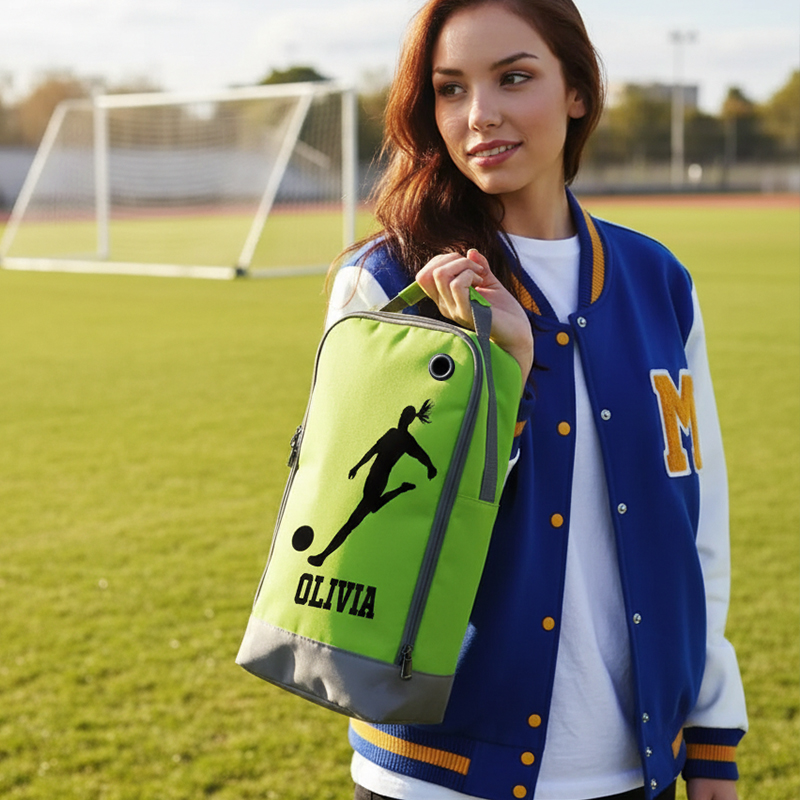 Personalised Football Boot Bag with Name Custom Football Bag for Kids Soccer Boot Gym Kit Bags Soccer Bag Customised Football Lover Gift for kids