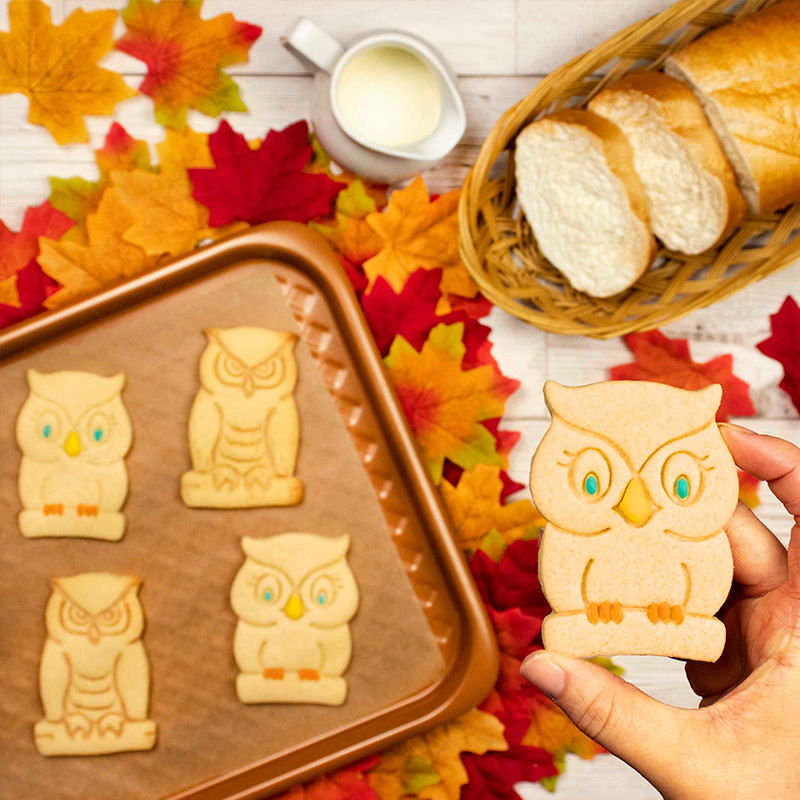 Personalized 3D Printed Owl Cookie Cutter Woodland Animal for Baking Lover