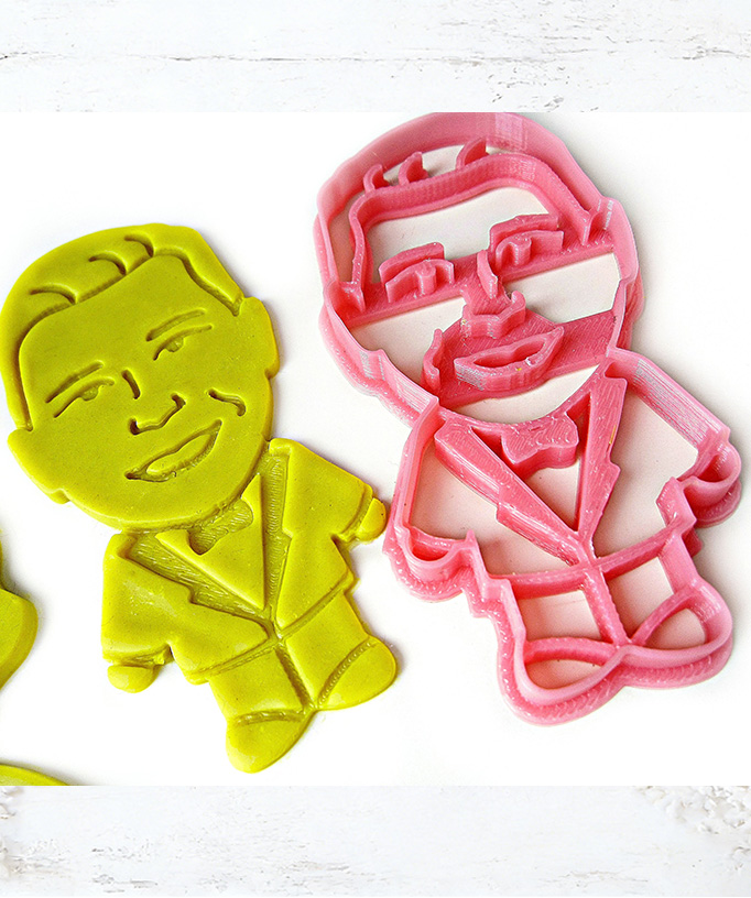 Personalized Face Photo Cookie Cutter Wedding Cookie Gift Bride and Groom Face Photo Gift Face Cookie Cutter Wedding Party Favors