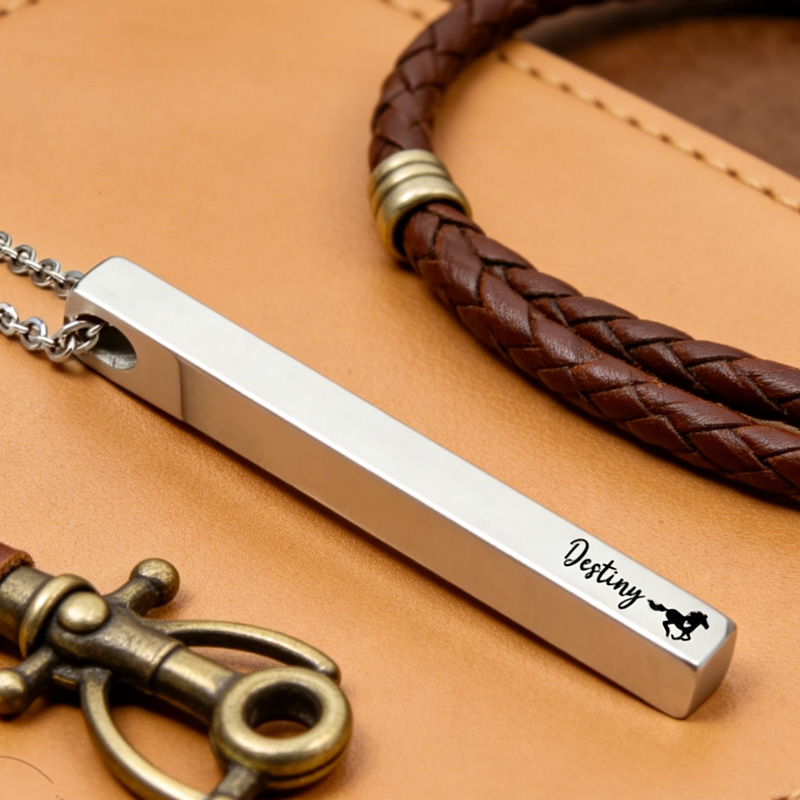 Personalized Horse Jewelry Cube Gift for Equestrian Riding Lovers