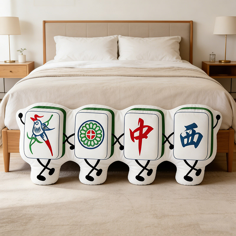 Personalized Charleston Mahjong Pillow Dance Pillow Custom Tiles for Mahjong Lovers Dance Lovers for Holiday Party for Family Friends for Her