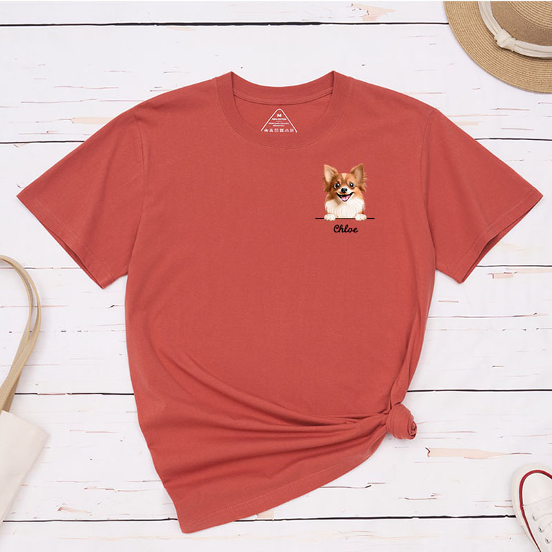 Personalized Dog Lover Dog Name T-Shirt