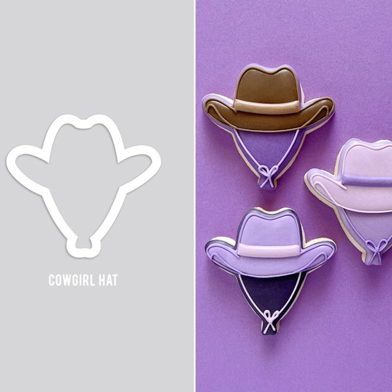 Personalized Cowboy Western Sheriff Star Cookie Cutter Gift For Horse Lover Barn Owner Cutter 3D Printed Baking Supplies Fondant Tool Craft Stamp for Equestrian Lover