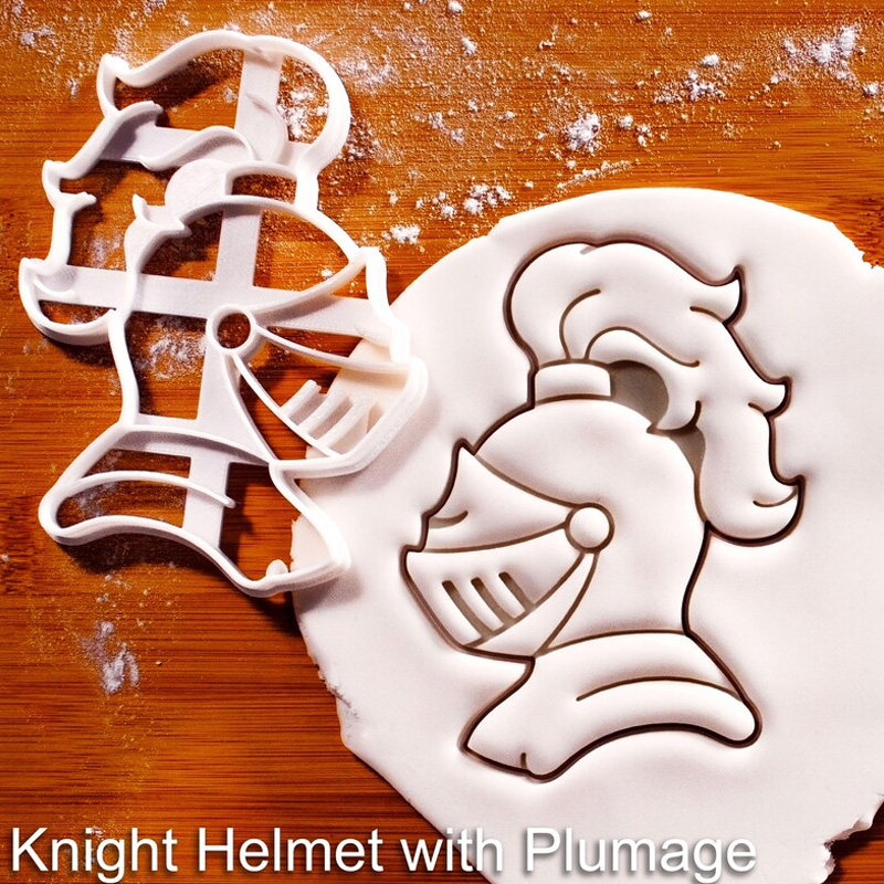 Personalized Knight on Horse Cookie Cutter Gift For Horse Lover Barn Owner Cutter 3D Printed Baking Supplies Fondant Tool Craft Stamp for Equestrian Lover