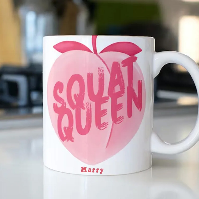 Personalized Gym Motivation Mug Quirky Gift Mug for Gym Lovers