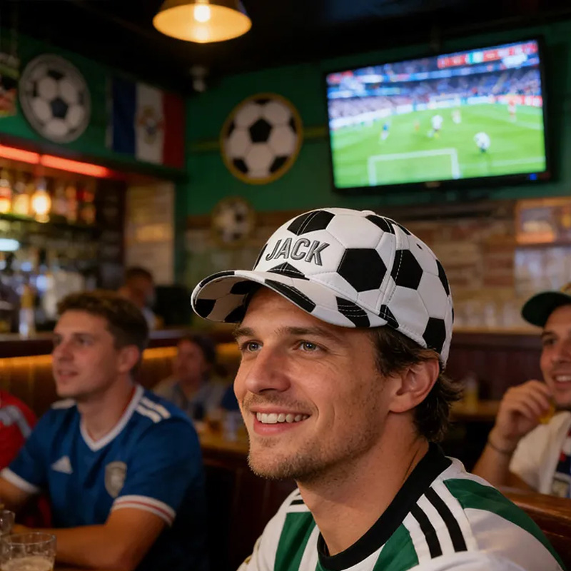 Personalized Soccer Cap with Custom Name and Wear Your Passion Proudly